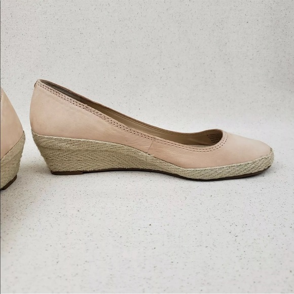 Lucky Brand Tilly Leather Wedge Espadrilles Shoes - Picture 8 of 8